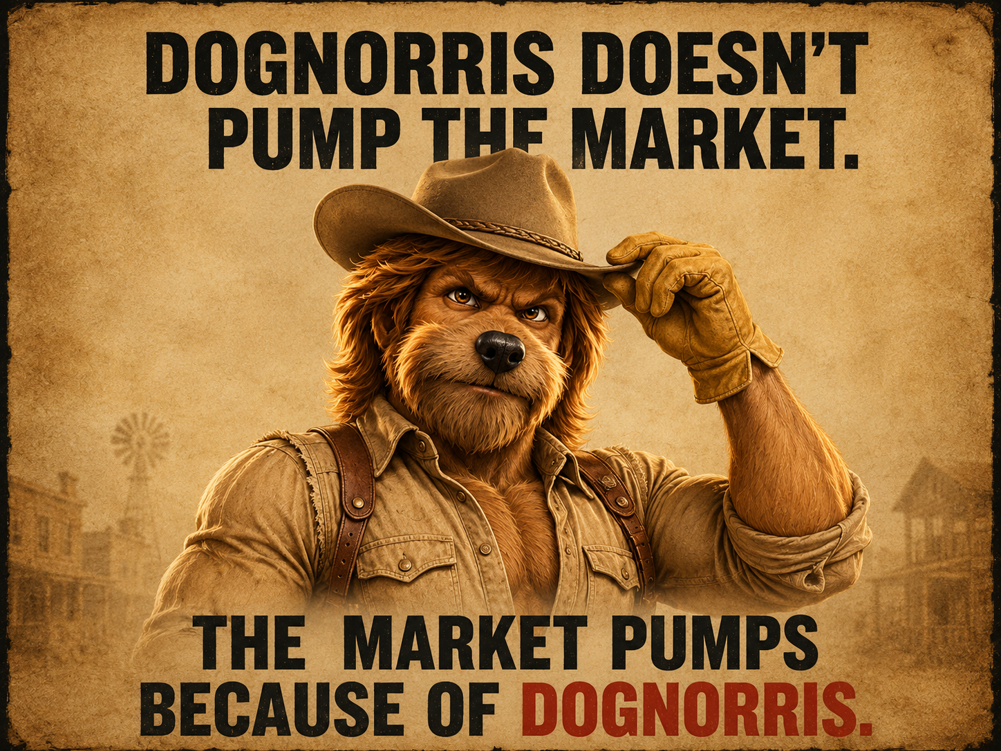 DOGNORRIS market meme